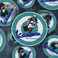 Vespa Retro Sticker GTS300 Primavera sprint LX LV Motorcycle Fuel Tank Sticker Helmet Sticker