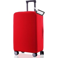 Travel Luggage Cover - Scratch-Resistant Fit 19-31 Inch, Red, 3XL (32-33inch)