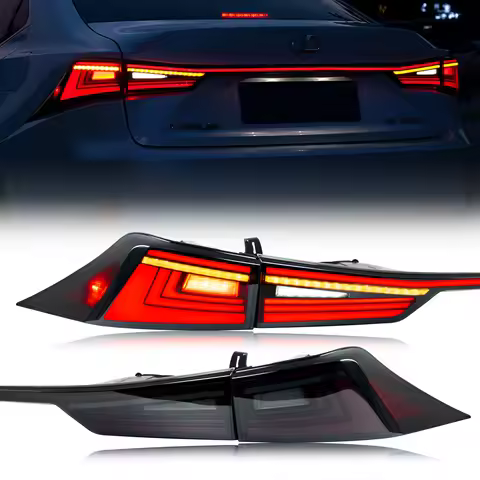 LED Tail Lights Trunk Lamp for Lexus IS250 IS350 ISF IS200t IS300 2014-2020 Dynamic Animation Sequen