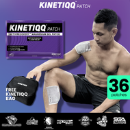 KINETIQQ Patch (36-Pack) - ActivRecovery Magnesium Gel Patch for muscle and joint ache