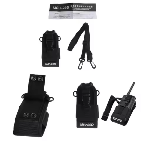 MSC-20D Radio for Case Holder for Baofeng UV3R+Plus Puxing PX-777 PX888 K A194