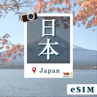 【威訊】日本eSIM 4G高速網路 每天3GB 7天 虛擬網卡 非實體卡片