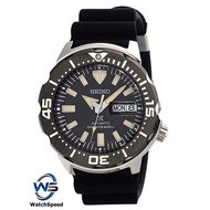 Seiko Prospex SRPD27J1 SRPD27J SRPD27 Automatic Diver's Men's Black Band Watch