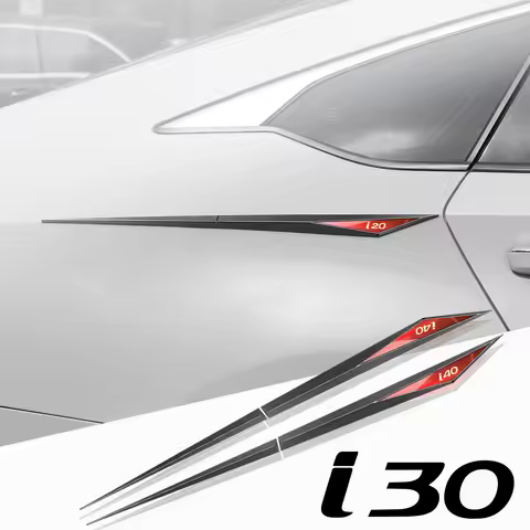 2pcs car stickers TPU car accessories para auto for Hyundai i10 i20 i30 i40