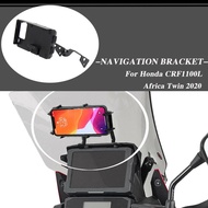 2020 NEW Motorcycle Accessories Bracket GPS Board Bracket Mobile Phone Holder USB For HONDA CRF1100L