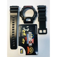 ✠(ORIGINAL)G-Shock DW-6900-1V BLACK Watch Band &amp; Bezel Case Cover DW-6900