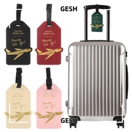 GESH Baggage Labels Address Aeroplane Name Bag Tag