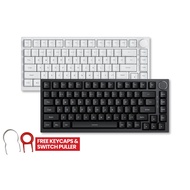 Ajazz AK820 Monochrome 75% Gasket Mount Mechanical Gaming Keyboard