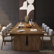 Table Chair Industrial Style Long Table loft Training Negotiation Work Table Large Table Combination
