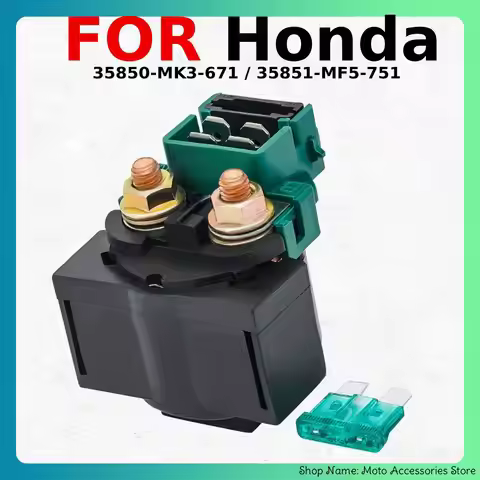 Motorcycle Starter Relay Solenoid For Honda CB550SC Nighthawk CB650C Custom CB650SC CB700SC CB750C C