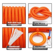 Water Floating Lifesaving Rope Strong Reflective Buoyant Throw Rope Professional with Bracelet/Hand 