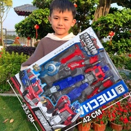 SUPER BIG SIZE Transformers Robot Toy Bumblebee Optimus / Mainan Robot Transformer Bumblebee Optimus