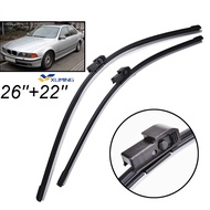 Erick S ใบปัดน้ำฝนด้านหน้าสำหรับ BMW 5 Series E39 525i 528i 530i 540i M5กระจก26 "+ 22" หน้าต่างด้านห