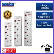Morries 2M 2/3/4/5 Way Extension Cord (With Surge)