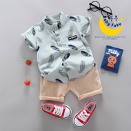 KEMEJA Baby.Fuku Boys' Shirt Set 1-4 Years Premium Quality Original Series Boys' Shirt Set