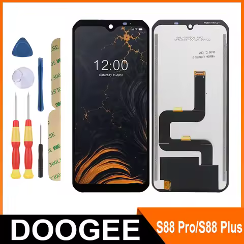 For DOOGEE S88 Pro/S88 Plus/S58 Pro/S89/S89 Pro/S86/S86 Pro/S98/S98 Pro/S99 / LCD Display + Touch Sc