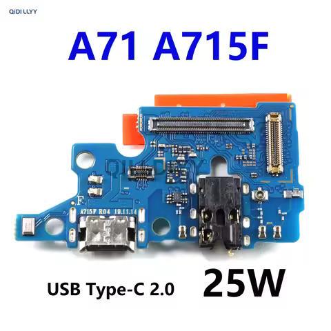 Charging Port Board Replacement Phone USB Charging Flex Cable Spare Parts For Samsung Galaxy A71 A71