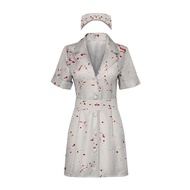 Silent Hill Nurse Women Outfit Cosplay Costume Outfit Halloween Carnival Suit