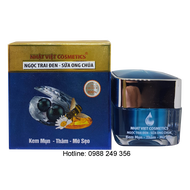 [HCM]KEM MỤN THÂM MỜ SẸO NGỌC TRAI ĐEN SỮA ONG CHÚA V13 NHẬT VIỆT COSMETICS 13G