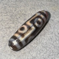 🇲🇾268DZI🚀 FungFa Motif Six Eyed Dzi / 6 Eyed Dzi /   六眼天珠/ 6 Eyed Dzi / Manik Kristal Tibet Sky King