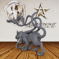 AUSPDICE Displacer Beast DND Monster Miniatures-Inspirasi Dungeons and Dragons, Sesuai untuk Hadiah 