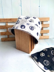 日式和風雙面頭巾帽 手術帽 化療帽 料理帽 工作帽 烘焙帽有2款