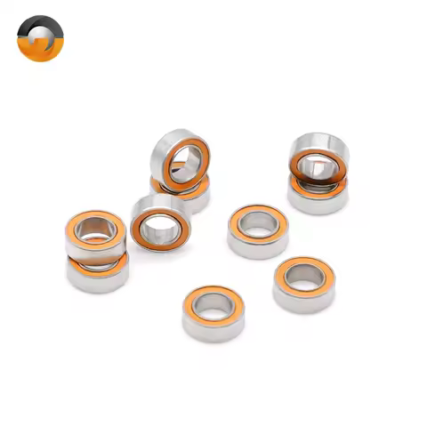 2pcs SMR74 2RS 4x7x2.5mm ABEC-7 Fishing Reel Stainless Steel Bearing SMR74 RS MR74 CB Dry Stainless 