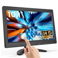 Eyoyo 10.1 inch Security Monitor Touch Screen 1366x768 Resolution Small HDMI Monitor Supporting HDMI