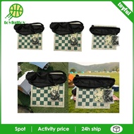 [Toyfulcabin] Portable Chess Set,Deluxe Tournament Chess Set,Lightweight Games,Roll up Chess Board Game Set for Outdoor,Travel