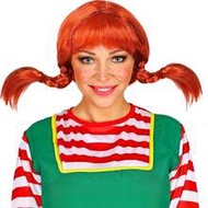 วิกผมเปียสีแดงเพลิงสไตล์ Pippi Longstocking: เครื่องประดับเครื่องแต่งกายที่สำคัญสำหรับลุคที่สนุกสนาน