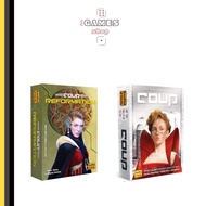 [🇸🇬 Singapore Stock] Coup (The Dystopian Universe) and Coup Reformation (An Expansion) Board Game Ca