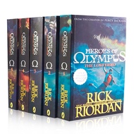 5 Books/set second season Percy Jackson & The Olympians English Original Novel Books Childrens Engli