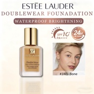 【Fast Shipping】Estee Lauder foundation #1W1 Bone 30ml matte Premium makeup Effect, pores invisible a