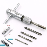 Automatic 2-way tap crank set and M3-M8 thread tap