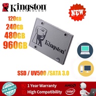 【Fast ship】Kingston UV500 256G/512GB/1024GB SSD Sata 3 Solid State Drive 2.5 Inch Loptop/Desktop SSD