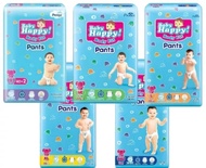 Pampers pempes baby happy L 30 M 34 XL 26 XXL 24