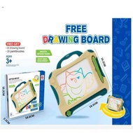 Erase Drawing Board Toy | Magnetic Interesting Whiteboard Toy for Children