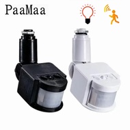 Penderia Gerakan PIR Pengesan Pergerakan Automatik Inframerah Pemasa 110V 220V Suis Lampu Sensor Lua
