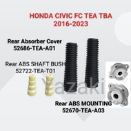 HONDA CIVIC TEA TBA FC 2016 - 2023 REAR ABSORBER MOUNTING/ REAR ABS SHAFT BUSH/ REAR ABSORBER COVER