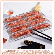 【WUCHT】8" x 10" 10" x 18" Stainless Steel Rectangular Roast Grid / Cooling Rack Baking Rack 网架