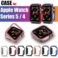 Apple Watch Series 5 4 Case Metal bumper frame + TPU Case casing cover 44mm 40mm accessories