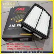 MEAUSU AIR FILTER  MSAF-3X000(28113-3X000)  MODEL:KIA CERATO 1.3 / 2.0 K3 SPORTAGE