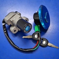 KTNS GP125 / GP250   - Key Set / Switch Set - ( Ignition Switch + Tank Cap  )