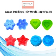 10pcs Acuan Pudding Acuan Jelly / Jelly Pudding Mould/ Jelly Mould
