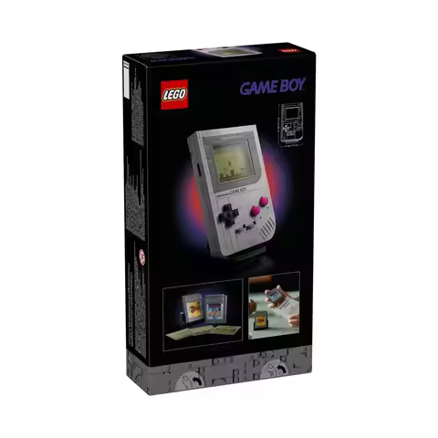 LEGO 72046 Game Boy construction set, a detailed collectible model for adults featuring authentic bu
