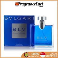 Bvlgari Blv Pour Homme EDT for Men (100ml) [Brand New 100% Authentic Perfume FragranceCart] Eau de Toilette Man Bulgari Electric Blue Woody Spicy