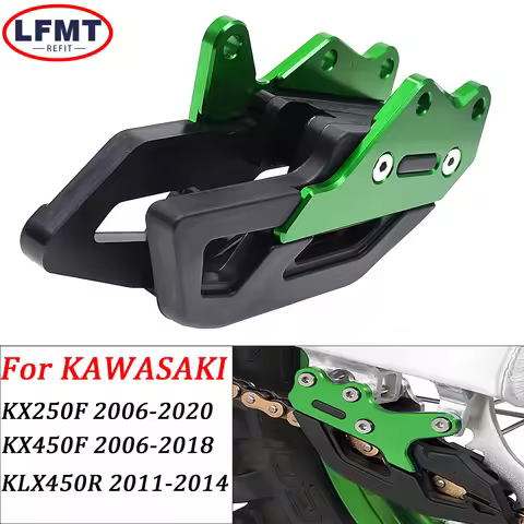 Motorcycle CNC Chain Guide Guard Protector For Kawasaki KX250F KX450F 2009 2010 2011 2012 2013-2018 