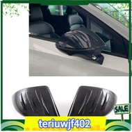 【●TI●】For MG 4 MG4 EV Mulan 2023 Car Rearview Mirror Cover Trim Protection Sticker Accessories - ABS Carbon Fiber