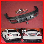 Mercedes CLA W117 180 200 250 45 AMG Rear Diffuser Revozport Belakang Forged Carbon Fiber CLA180 CLA