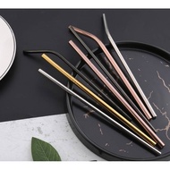 Rosegold Stainless Steel Straw Eco-Friendly metal Straws